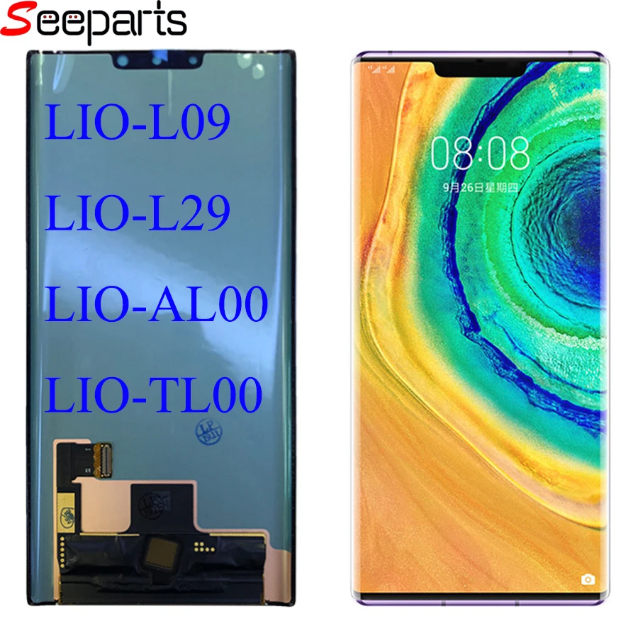 Дисплей для huawei mate 30 Pro, ЖК-дисплей, сенсорный экран, дигитайзер mate 30 Pro, ЖК-Замена для huawei mate 30 Pro, ЖК-дисплей