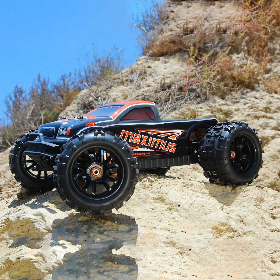 DHK 8382 Maximus 1/8 4WD 120A 85 км/ч безщеточный электрический монстр грузовик RC автомобиль