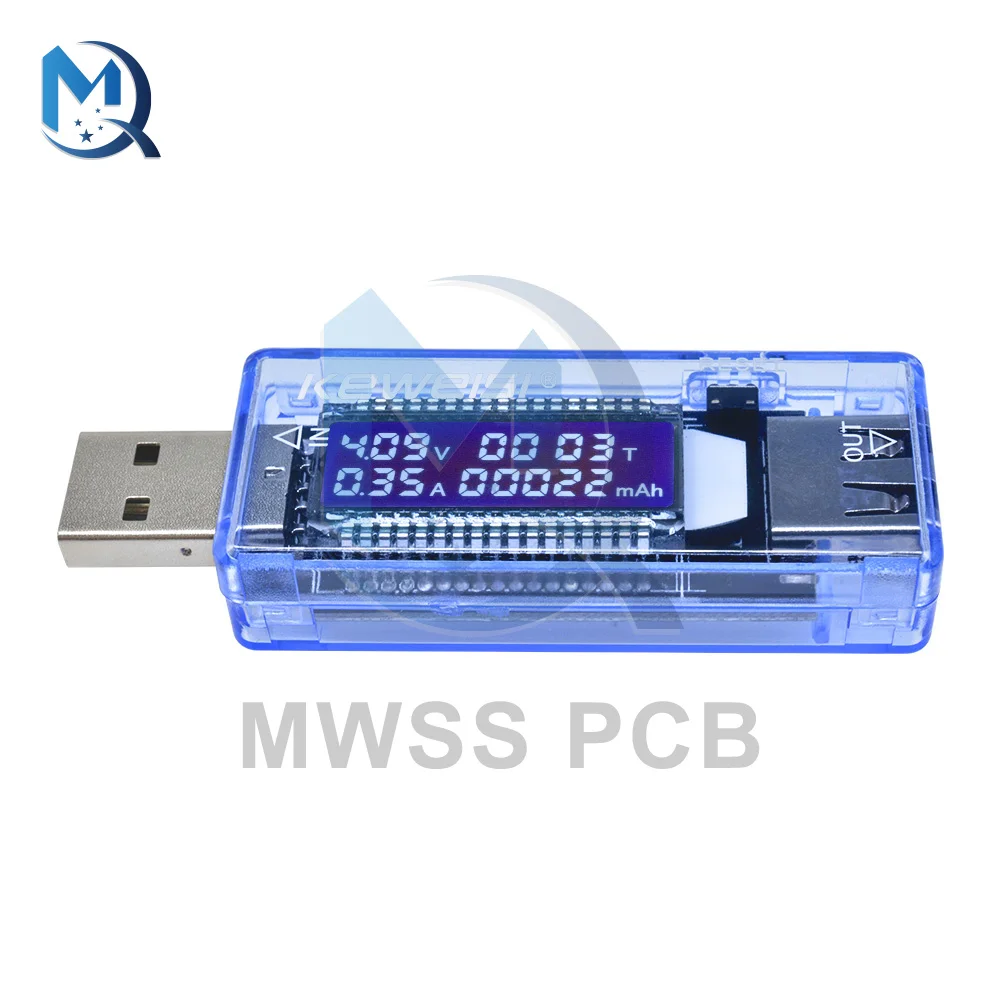 Цифровой USB-измеритель емкости и напряжения с ЖК-дисплеем 3 5-7 0 в | Электронные