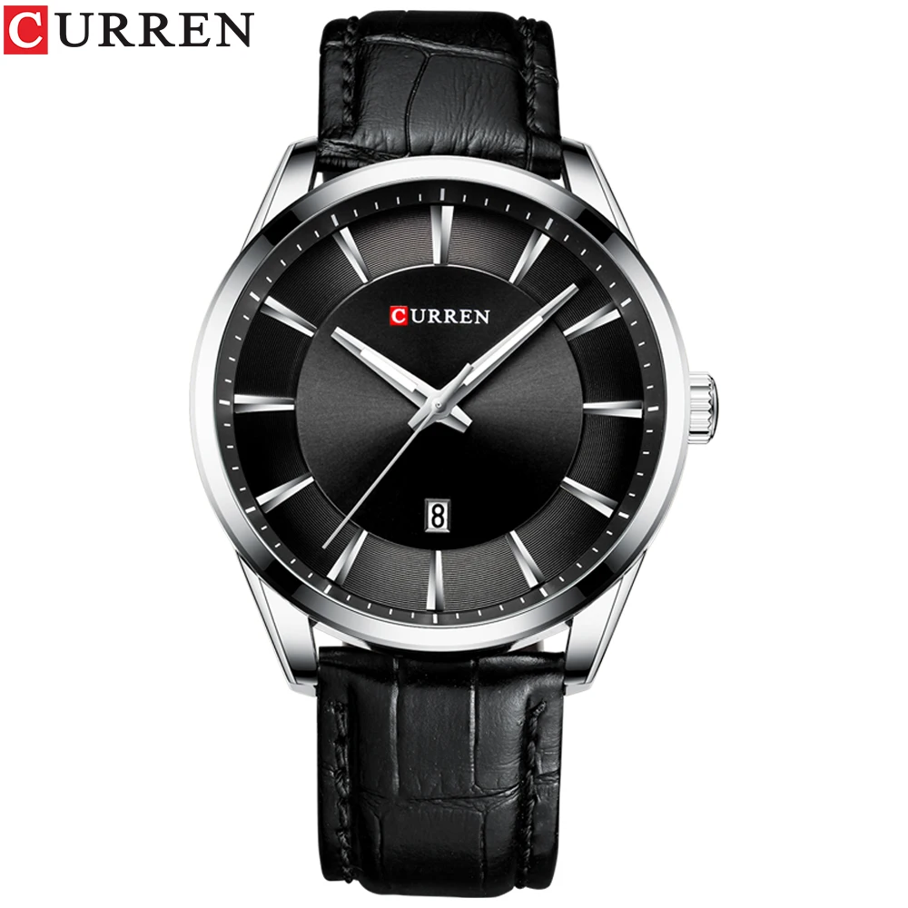 Mens Watch CURREN Top Brand Fashion Business Luxury Quartz Men Watches Waterproof Sport Men’s Wristwatch Clock Relogio Masculino | Наручные