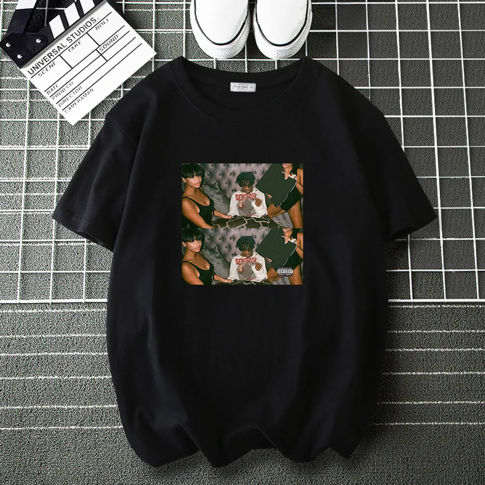 

Playboi Carti Playboi Carti Tee Shirt Men Music Album Fashion T Shirt Brand Casual Loose Tops Male Hip Hop Harajuku T-Shirts