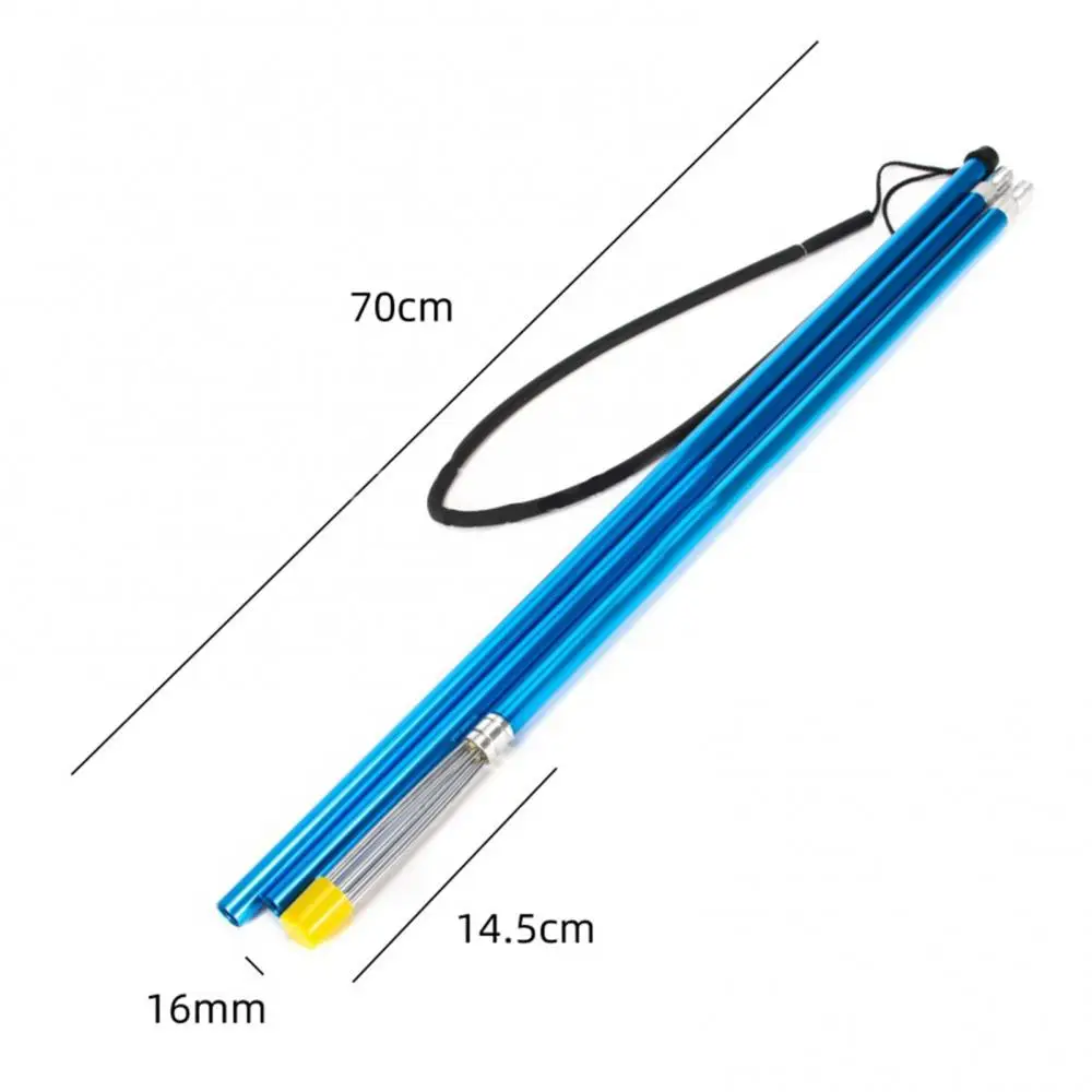 

Portable Removable Aluminum Alloy 3-piece Fish Harpoon Spear Gig Stainless Steel Fork Fishing Tool