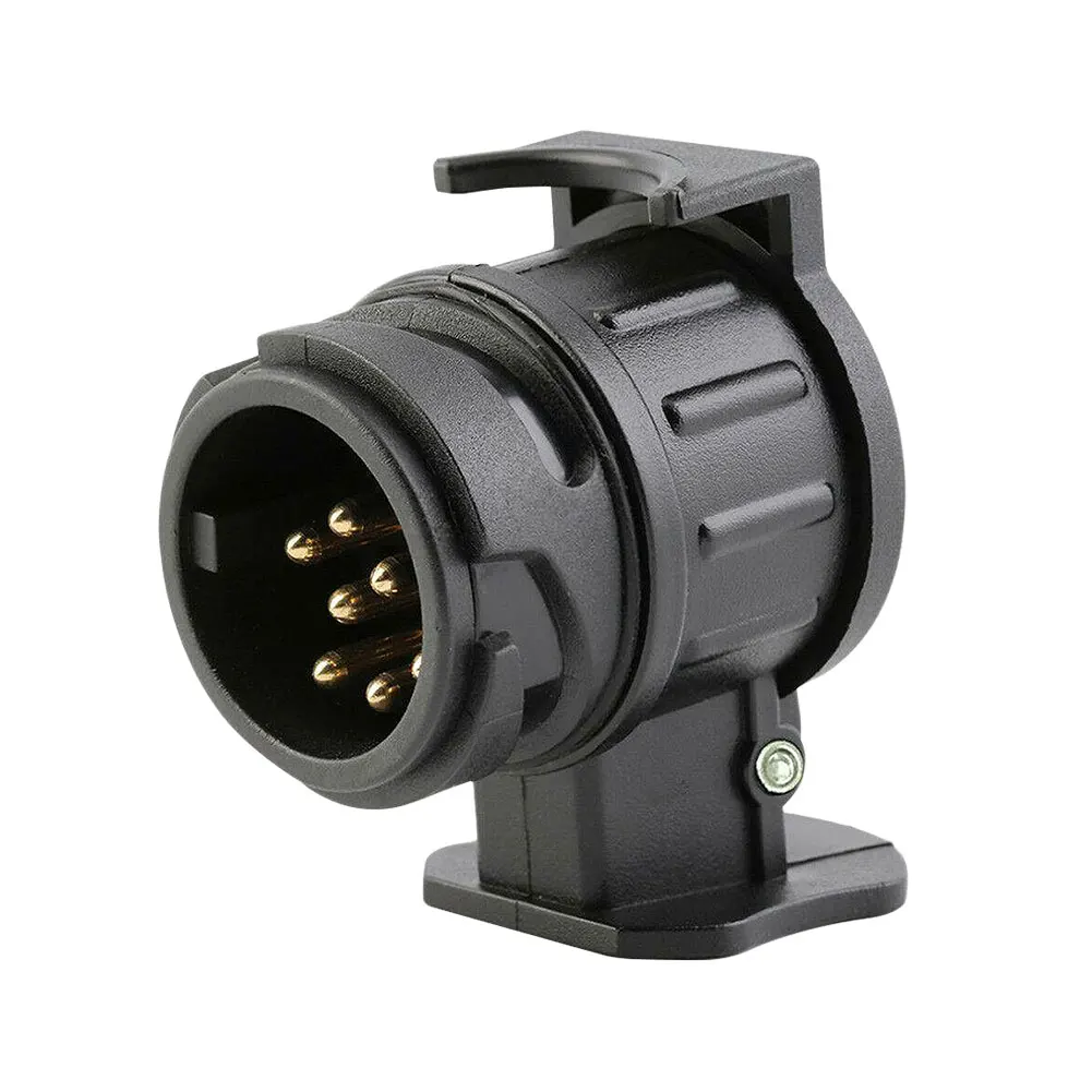 

Trailer Truck Waterproof Professional Portable Plug Converter Vehicle Electric Adapter 13 To 7 Pin Towbar Towing Socket Caravan