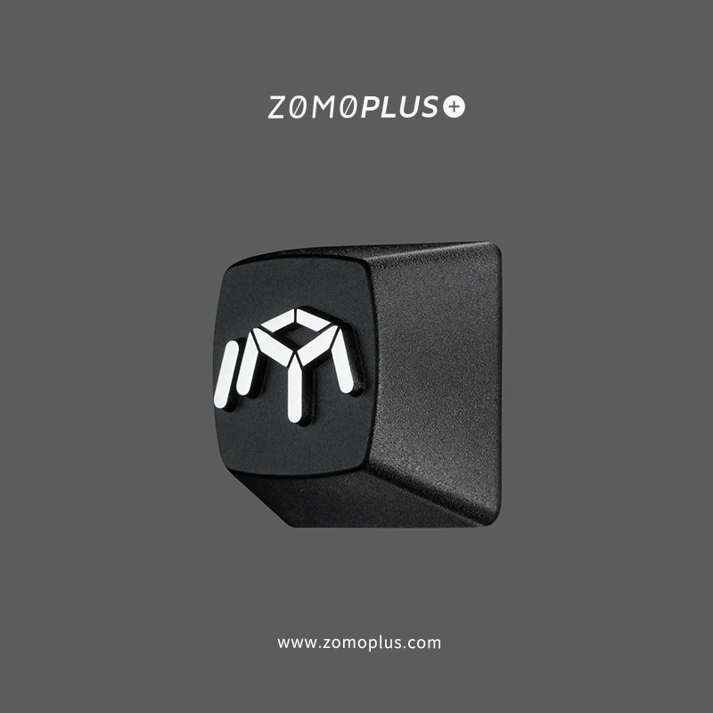 Zomo логотип Artisan Keycap с ЧПУ анодированный алюминий совместимый переключатель Cherry MX