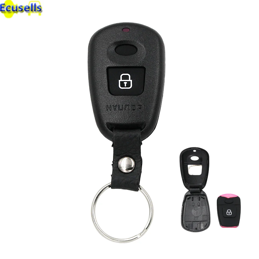 Чехол для автомобильного ключа с дистанционным управлением 2 кнопки Hyundai Old Elantra