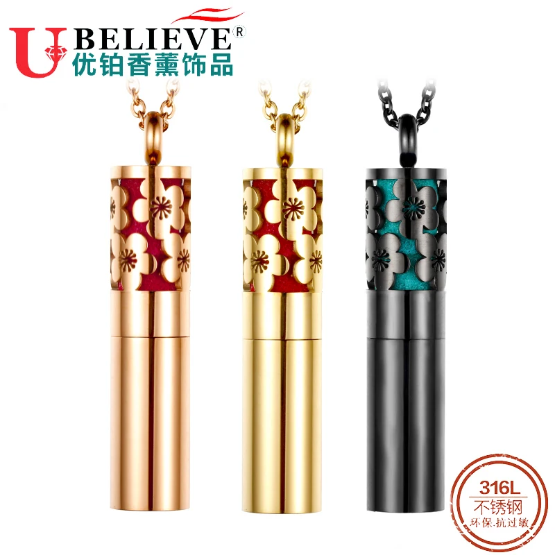 Подвеска флакон духов из нержавеющей стали 316L диффузор эфирного масла медальон