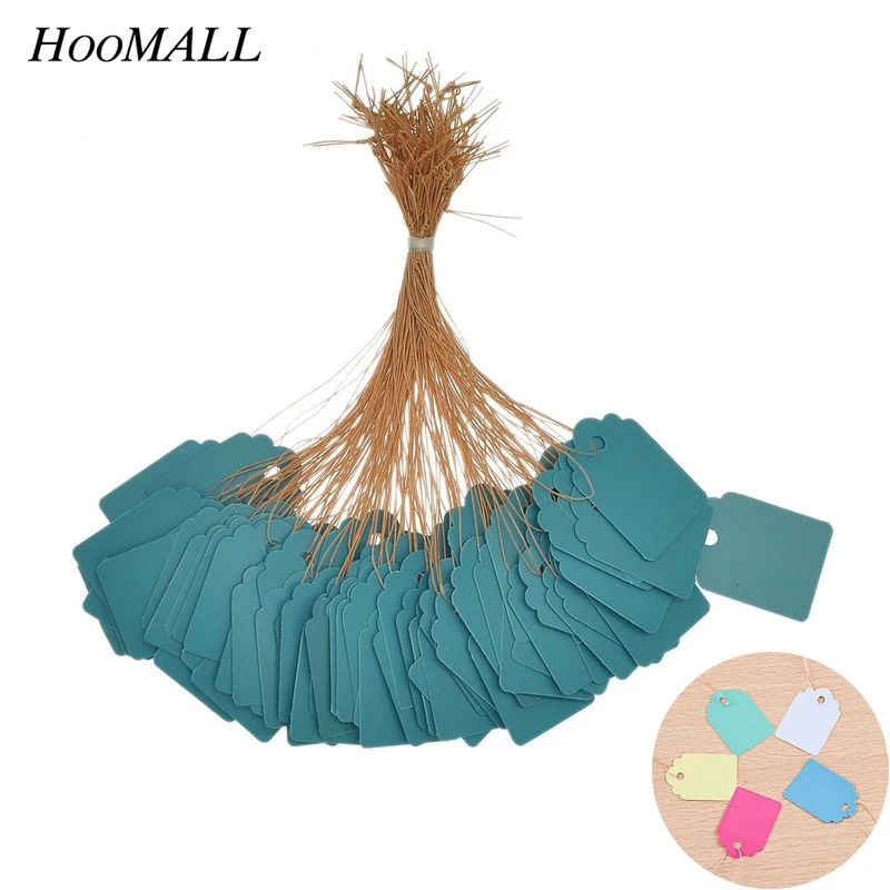 1 упаковка (100 шт.) одежды бирки ценники Знаки петля садоводства ярлыки для