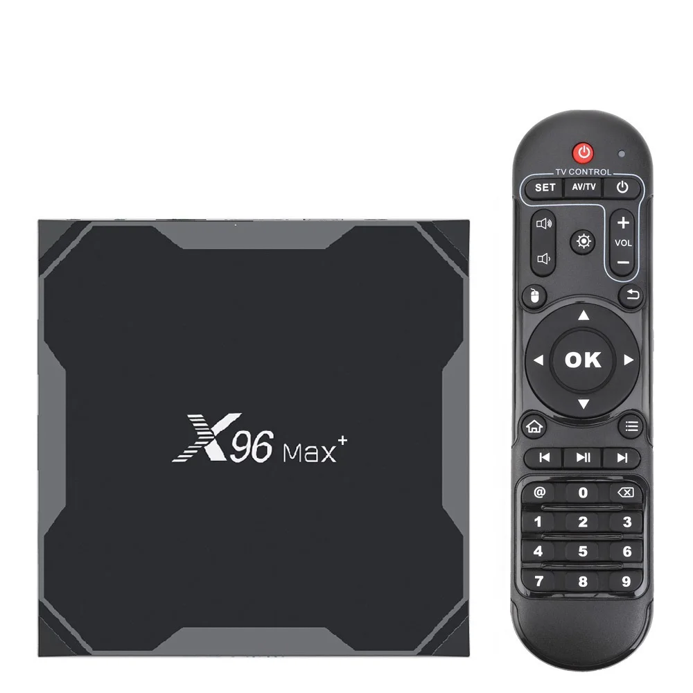 

X96 MAX Plus Smart TV Box Android 9.0 Amlogic S905X3 4GB 32GB Quad Core Dual Wifi BT H.265 8K Youtube X96Max Plus Set top box