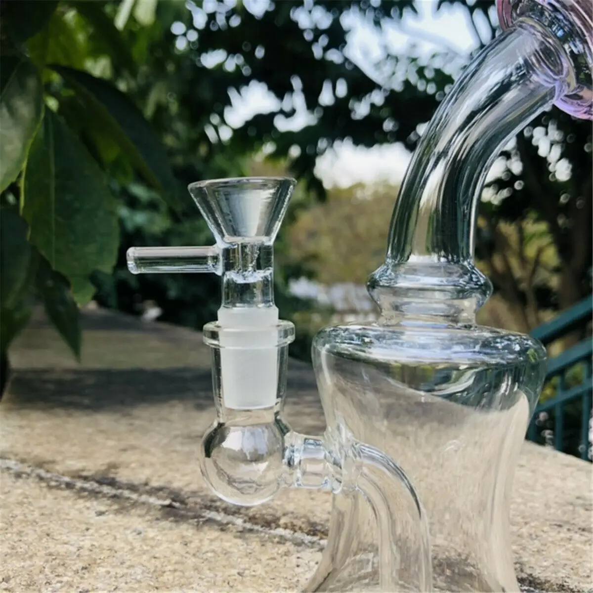 

Glass vase, precision glass tube, glass oil collector set, borosilicate toy