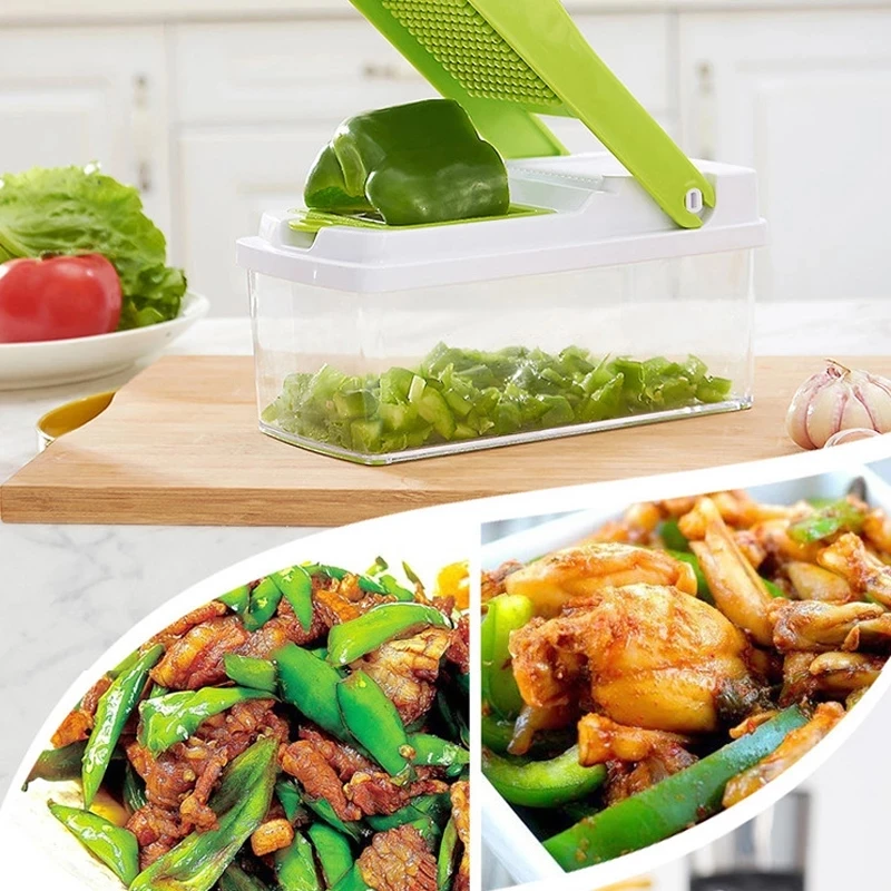 

Slicer Kitchen Slicer Supplies Chopper Multi-Function Slicer Chopping Artifact Cucumber Slicer Grater Slicer