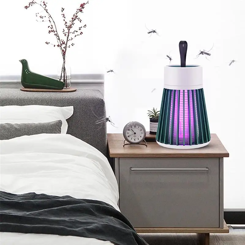 Электрическая лампа-ловушка для комаров Профессиональный светильник с зарядкой