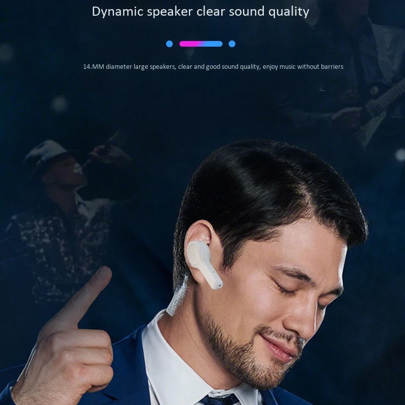 

Bilateral Stereo Sleep Headset New Wireless Bluetooth Headset Wireless In-Ear Headset