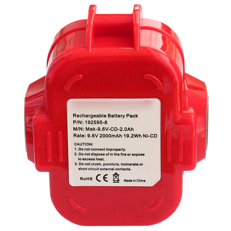 Аккумуляторная дрель батарея для Makita 9120 9122 6207D 6260D BMR100 ML903 9 6 V 2.0Ah|Батареи| |