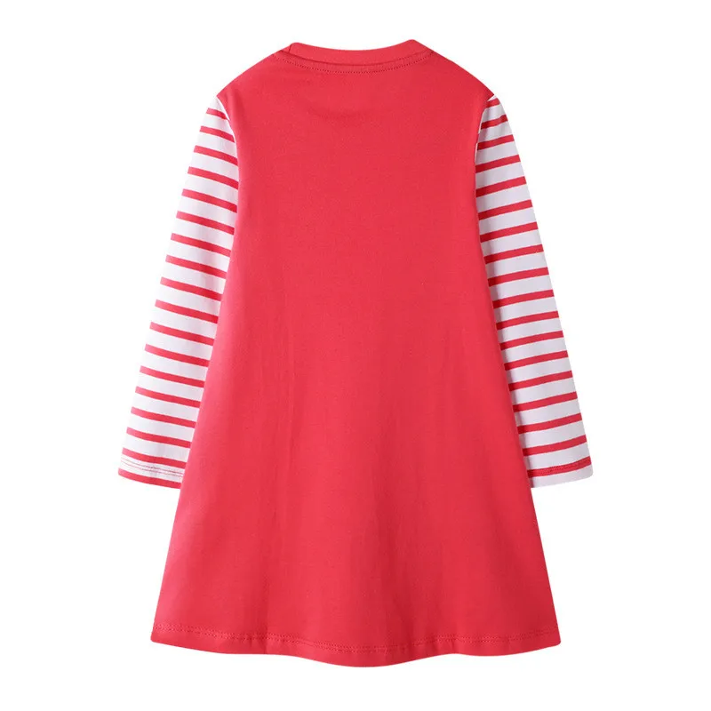 Jumping meter/платья принцессы для девочек с единорогом аппликацией милые вечерние