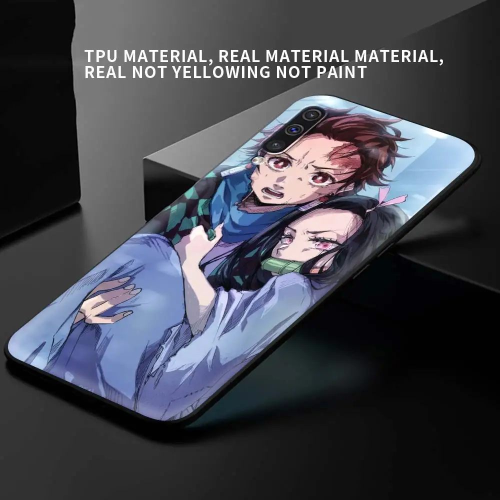 

Anime Demon Slayer No Yaiba Cellphone Case For Samsung A70 A80 A90 Cover for Galaxy A20 A20E A30 A10E A40 A50 A50S A10 Funda