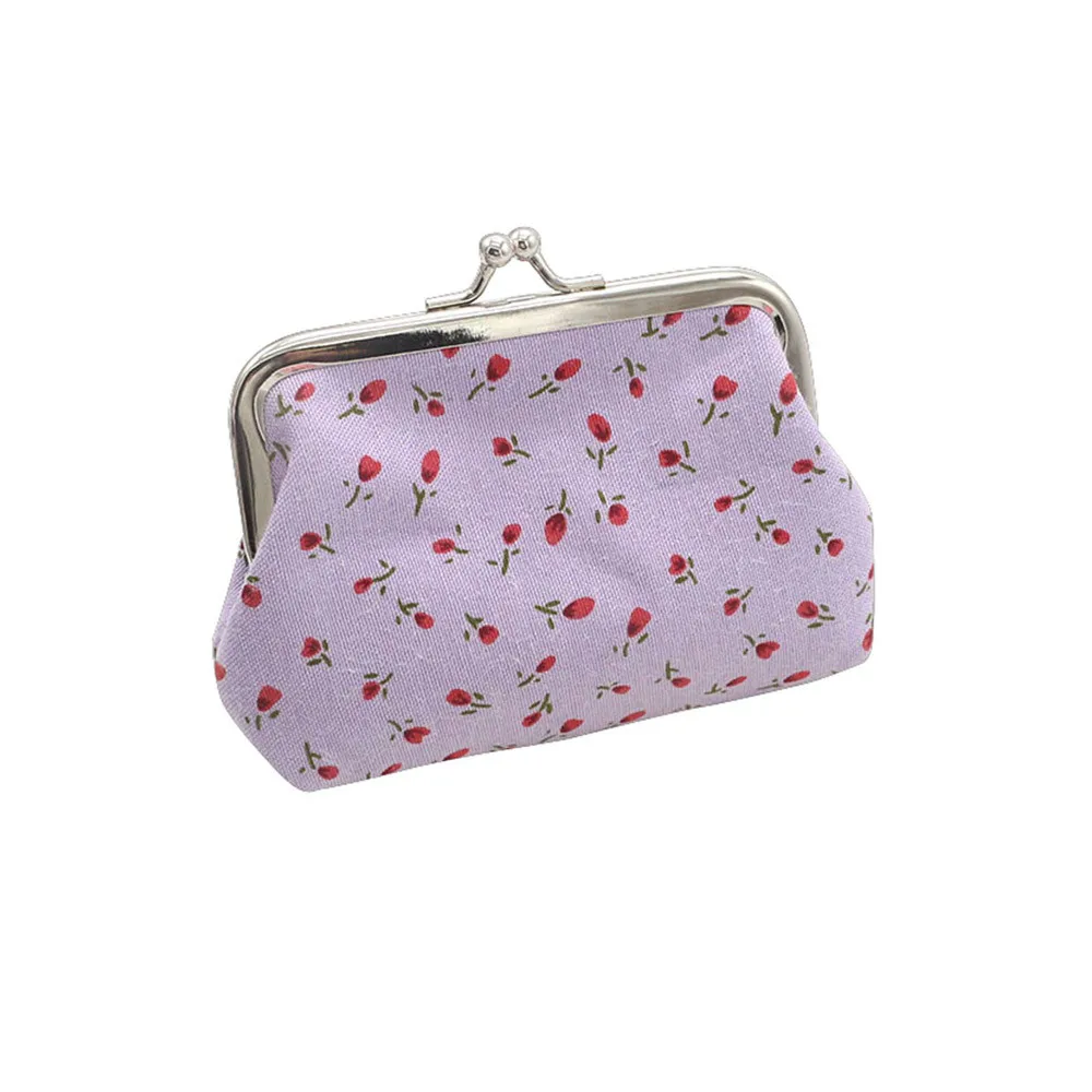 Новая повседневная Летняя сумка Женский кошелек с цветами держатель для карт