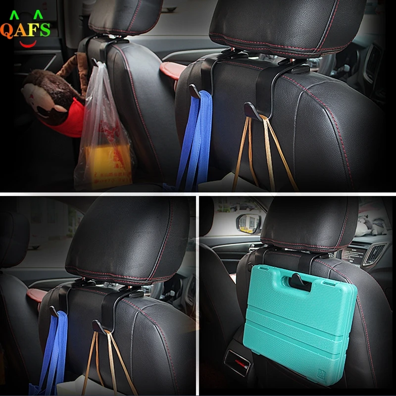 

2Pcs Car Rear Seat Hook Interior Hooks for Hanging Car Hanger Bag Car Accessory
