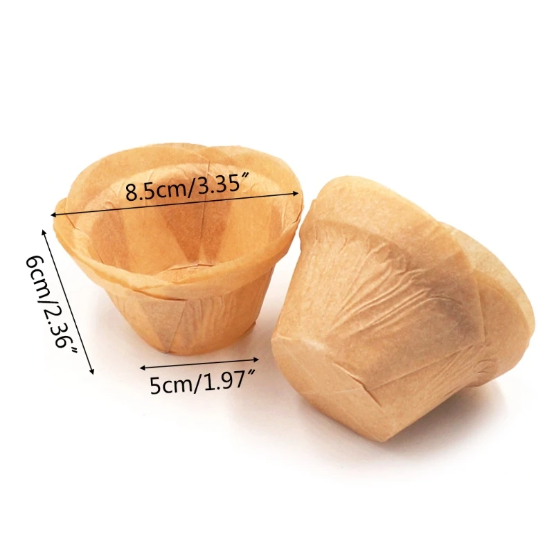 

200pcs Muffin Cupcake Liner Paper Baking Cup Cake Wrapper for Wedding Party Baby Shower Decorating