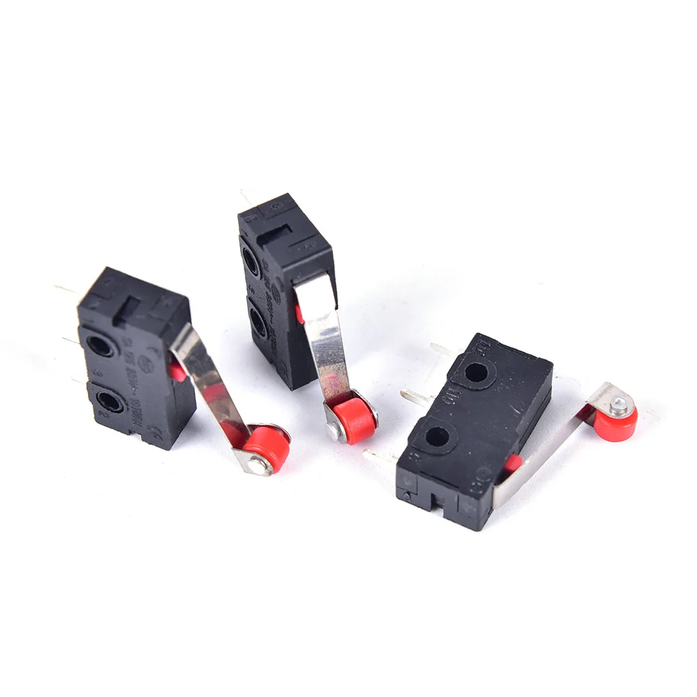 

10 шт./компл. мини 3-контактный тактовый выключатель KW12-3 5А 250В с круглой ручкой микропереключатель оптовая продажа