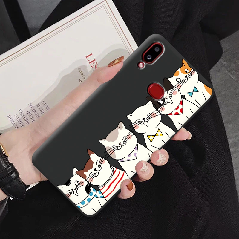 Чехол для Samsung A10S A30S A50S A70S милый мультяшный Мягкий силиконовый чехол-накладка с