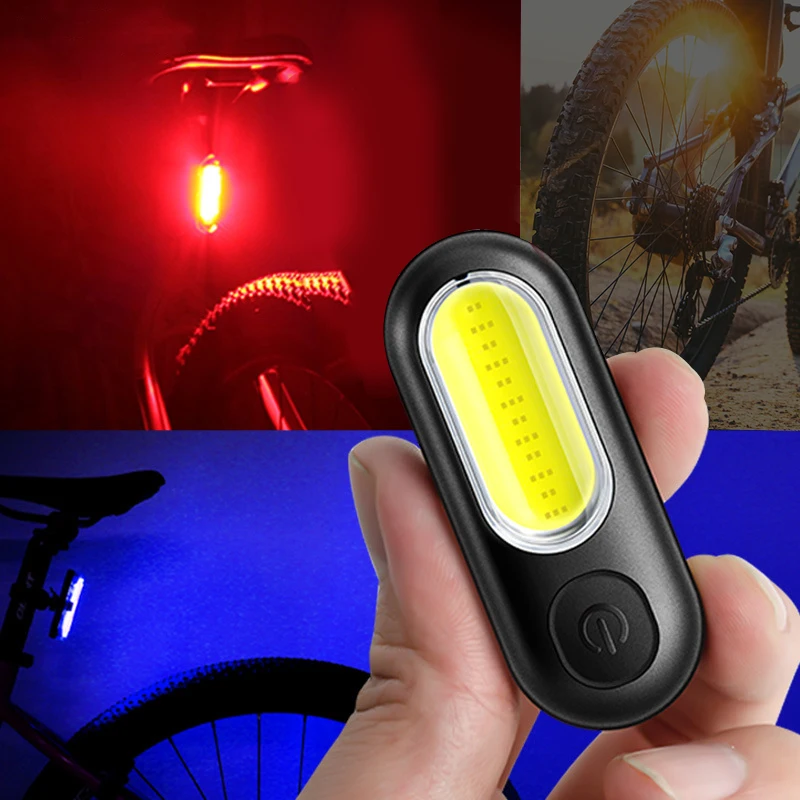 

Bicycle Tail Light USB Charging Night Riding Warning Cycling Accessories SM