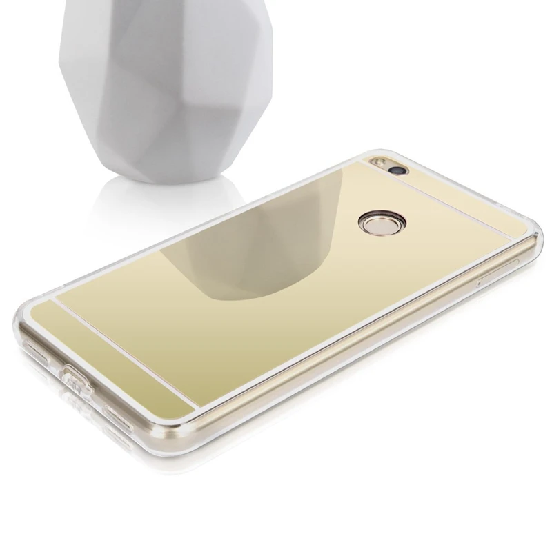 Зеркальный чехол UPaitou для Huawei P8 Lite 2017/P9 2017/Honor 8 Lite/GR3 2017/чехол из ТПУ акриловый +
