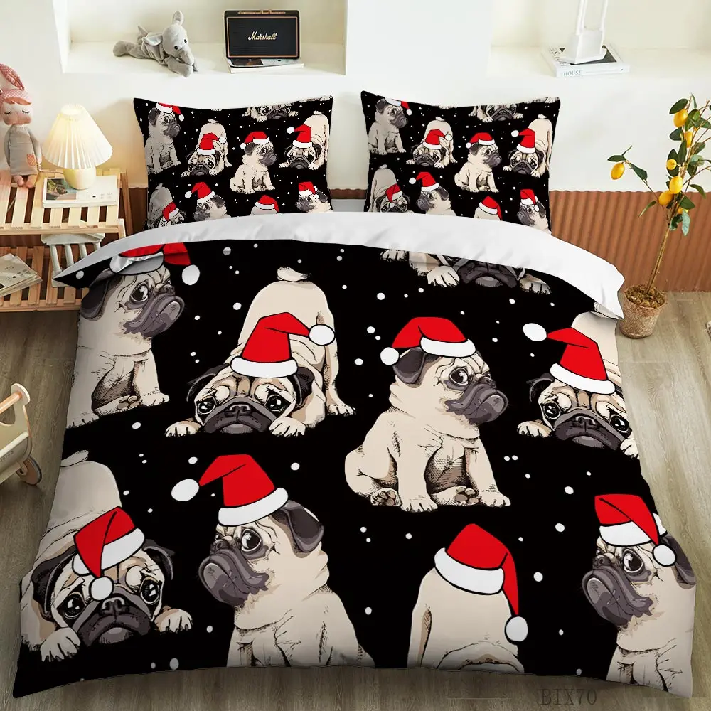 

Merry Christmas, Santa Claus duvet cover comforter set bed cover set full size single /twin/queen/king luxury bedding set