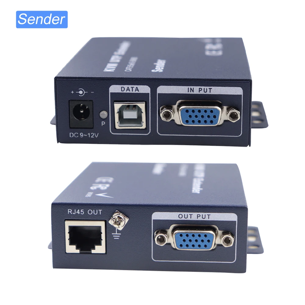 Zeadow 300M VGA KVM удлинитель по CAT5e/6 UTP/FTP кабель до 1000Ft поддержка 1920x1200 @ 60Hz для HDTV PS3 PS4 |
