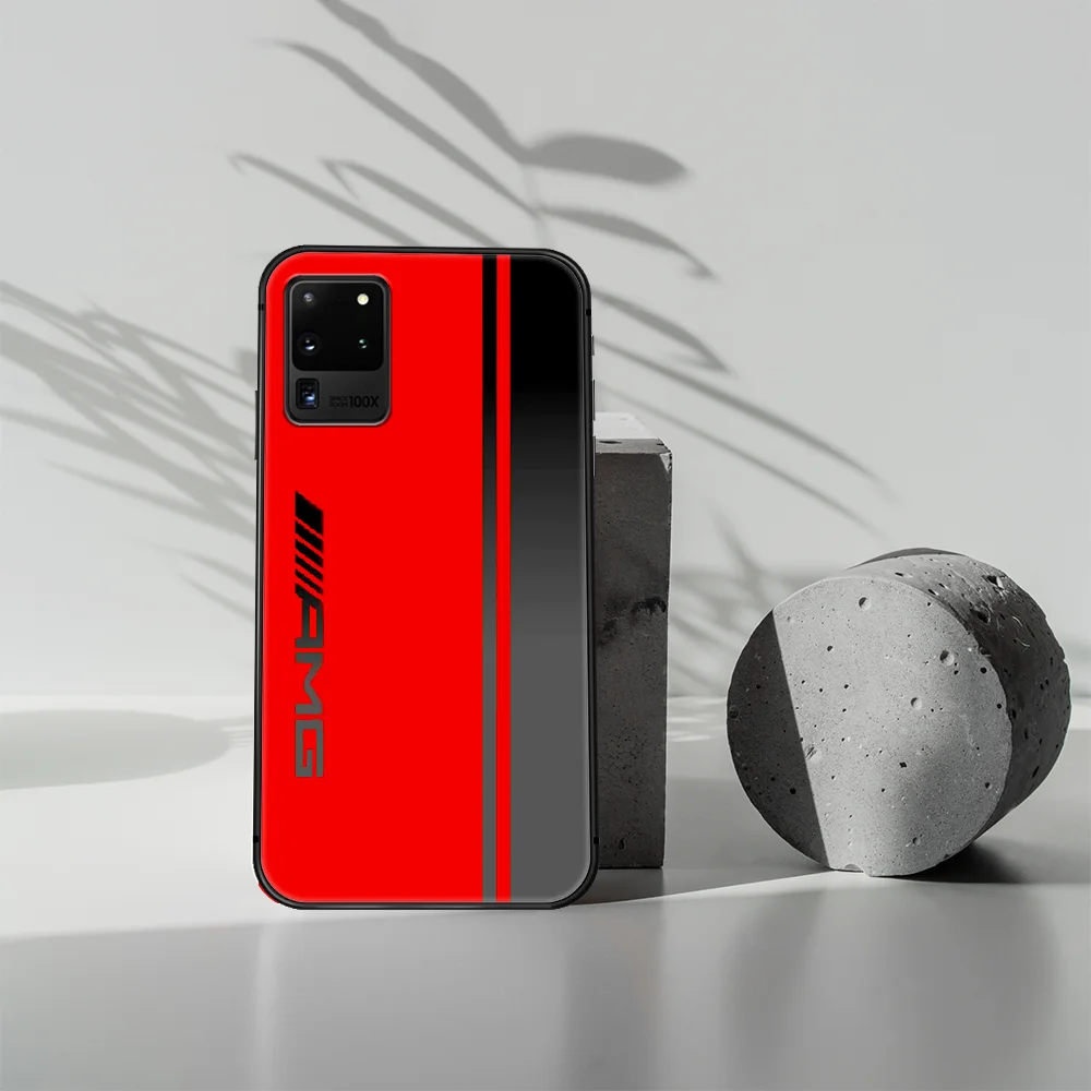 

Mercedes Benz Amges Car Phone Case Cover Hull For Samsung Galaxy S 7 8 9 10 e 20 FE edge uitra plus Note 9 10 20 black Bumper