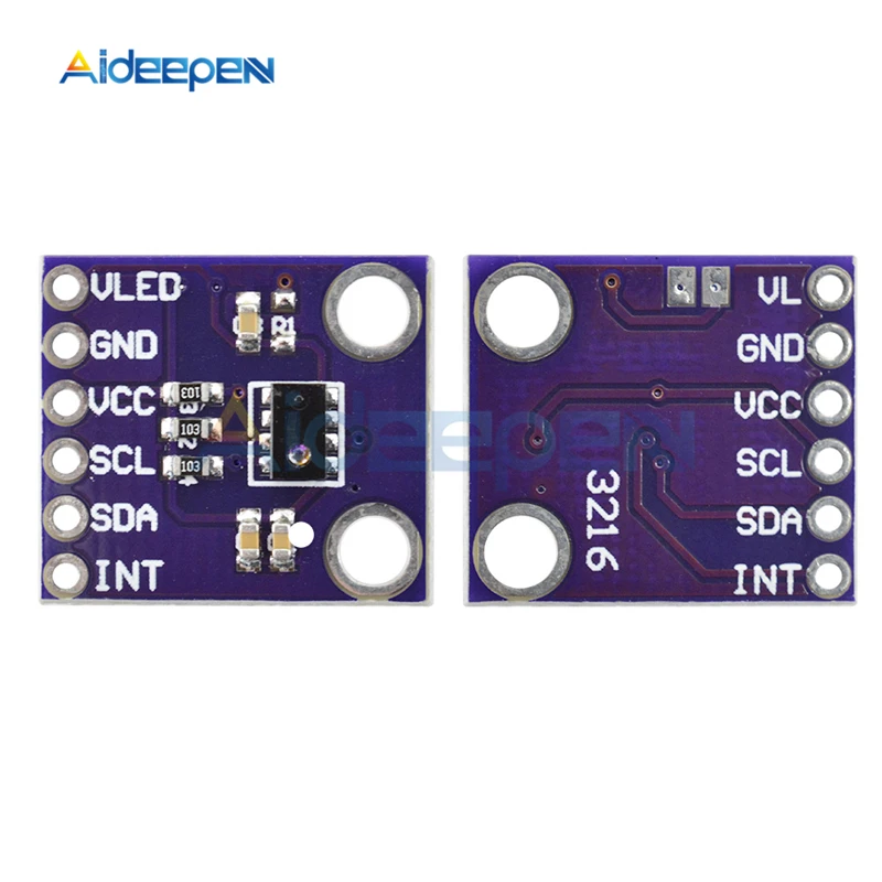 CJMCU-3216 AP3216 Цифровой модуль датчика окружающего освещения и приближения с интерфейсом ALS/PS I2C IIC для Arduino