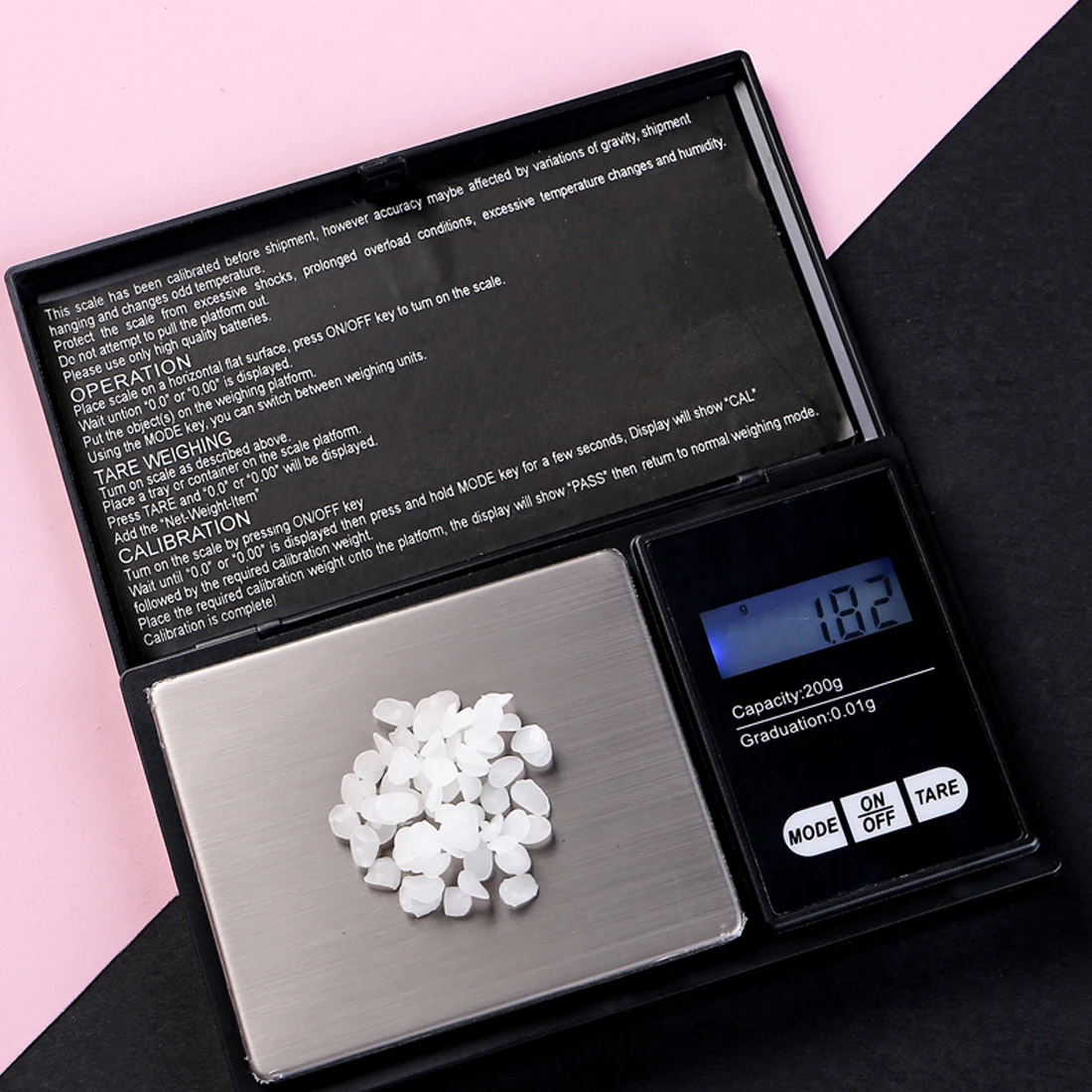 200g 0 01g точные цифровые весы для драгоценных камней выполненные из ЖК-дисплей