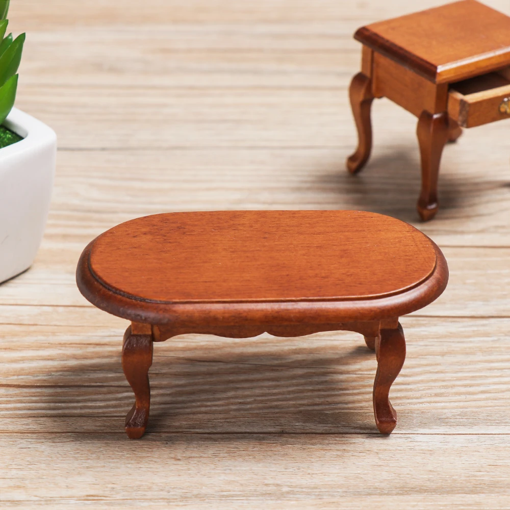 Детский мини Фотофон 1/12 кофейный столик игрушка для гостиной аксессуары