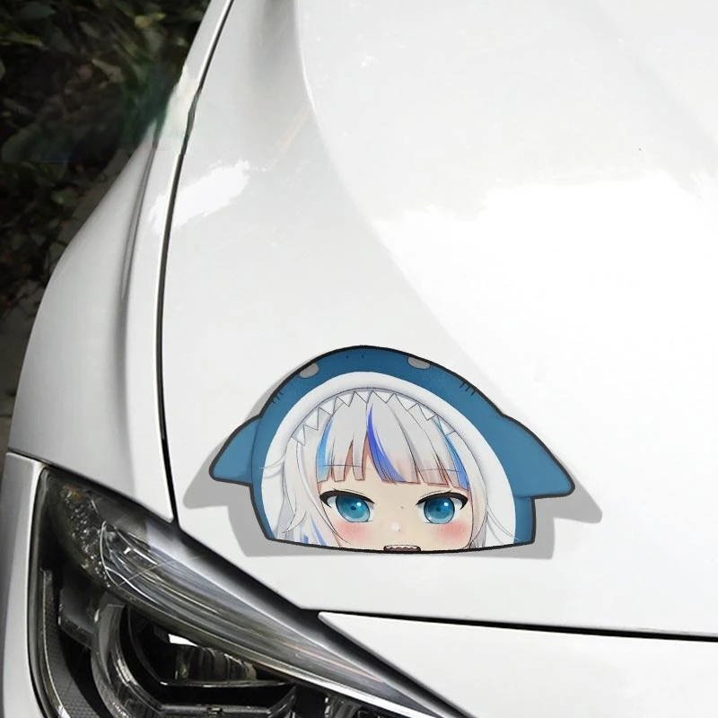 

Fashion Cartoon Sticker Vinyl Stickers Window Trunk Bumper Accessories KK13*8cm
