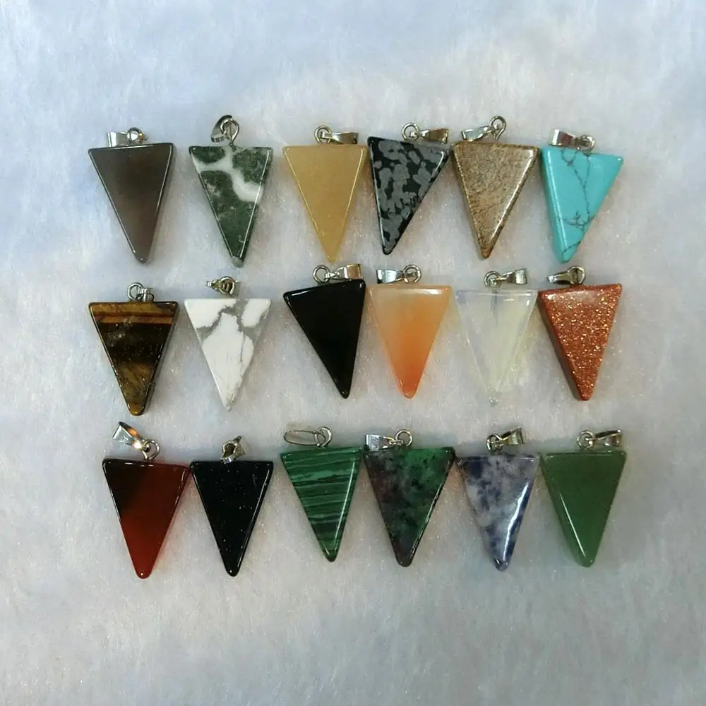 50 шт. Женские Подвески с натуральным драгоценным камнем амулет лечебная подвеска