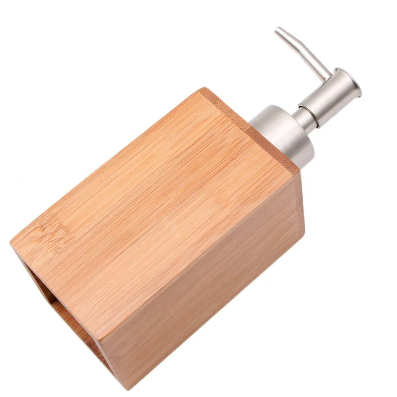 GOALONE 250 мл бамбуковое дерево мыло и дозатор для лосьона насос многоразового