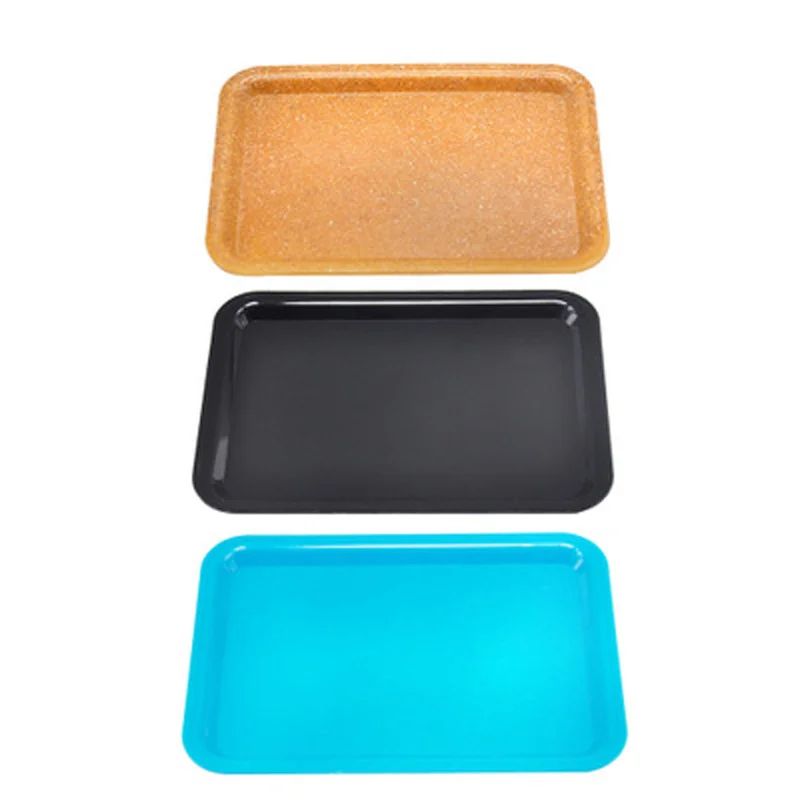 

10pcs Plastic Cigarette Tray Tobacco Rolling Machine Holder Essential Smoking Accessories Portable Raw Weed Paper Herb Smoke Box