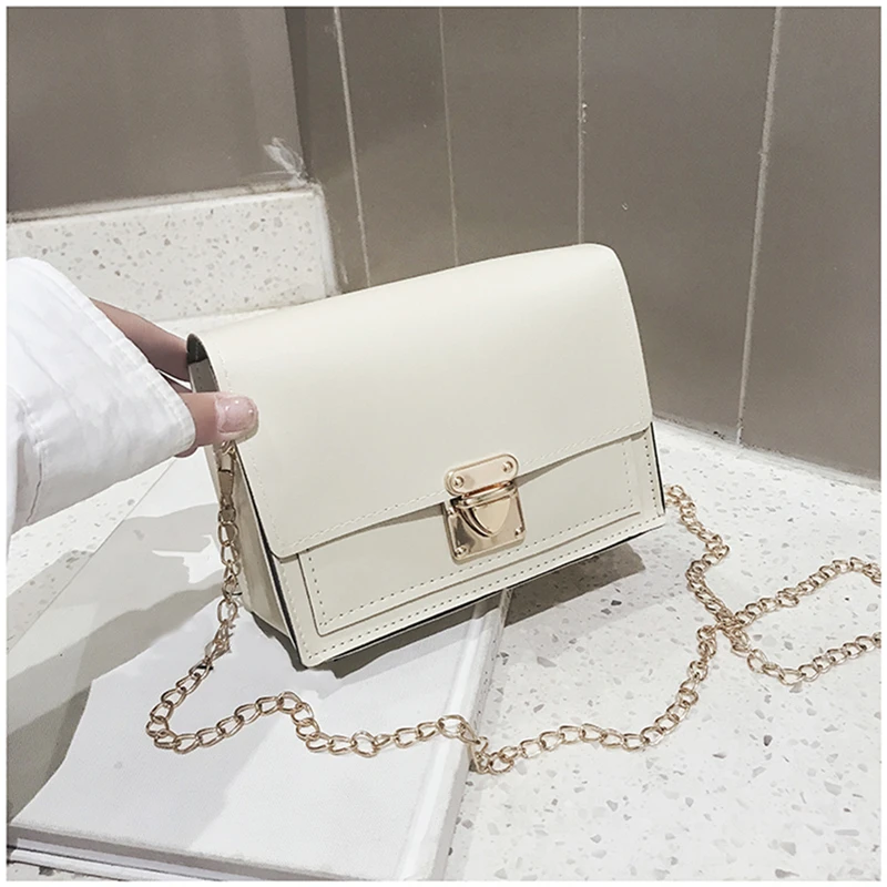 

Fashion Small Crossbody Bags For Women 2021 Mini PU Leather Shoulder Bag Messenger Bag For Girl White Bag Ladies Phone Purse