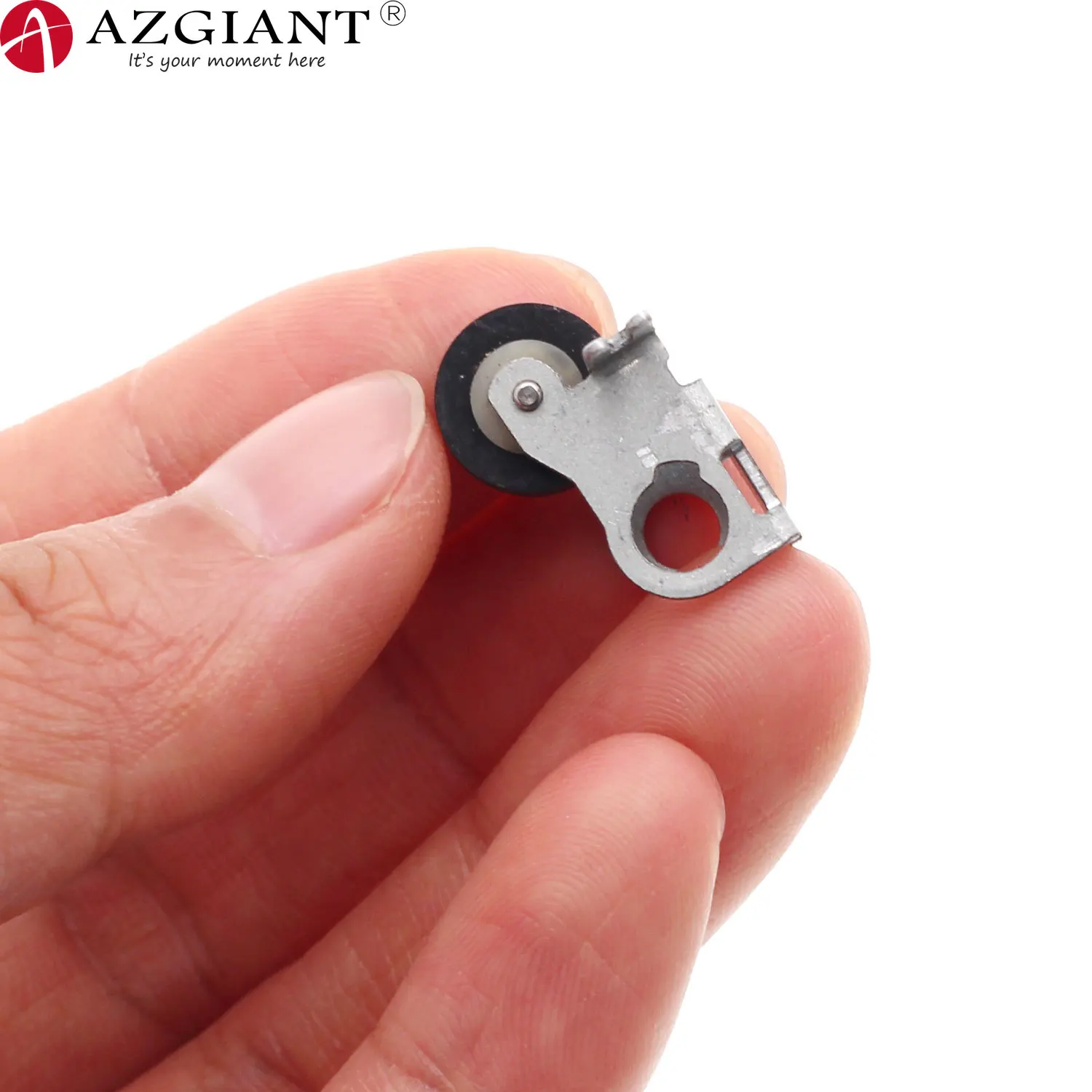 

6Pcs/Lot Diameter 10mm Pressure Belt Wheel Pulley Recorder Movement cassette deck Pinch Roller Card Seat Audio Tape Amplifier