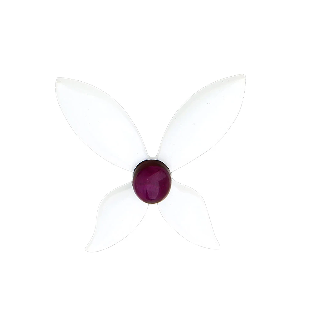 

Hanrehse Moth Ladybug Pin Purple Stone Butterfly Brooch Ladybug Party Costume Anime Trendy Jewelry Women Gift Lapel Pins Badge