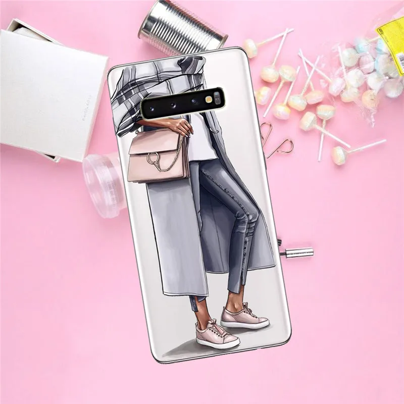1716 Для девушек, для женщин, для Samsung Galaxy S6 S7 край S8 S9 S10 Plus Note 8, 9, 10, M10 M20 M30 Plus pro чехол для телефона чехол Чехол-футляр - Цвет: 1716