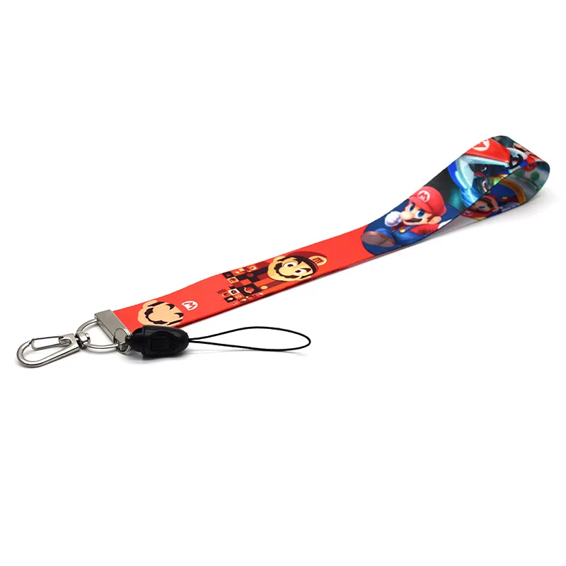 

30pcs Japanese Lanyard Watercolor Printing Lanyards Phone Case Cartoon Anime Lanyard for Keys Badge Holders Keychain PNA2237