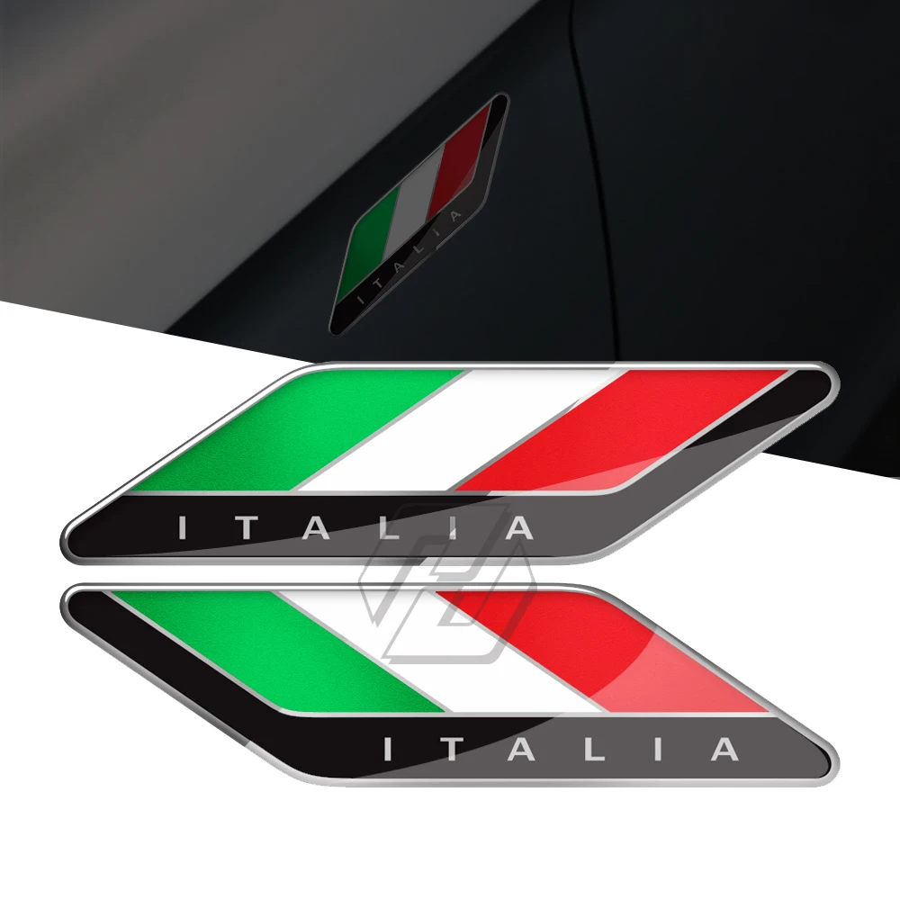 

3D Italy Flag Sticker Italia Decal Case for Aprilia Ducati monster for BMW Motorrad R1200GS R1250GS C650RT