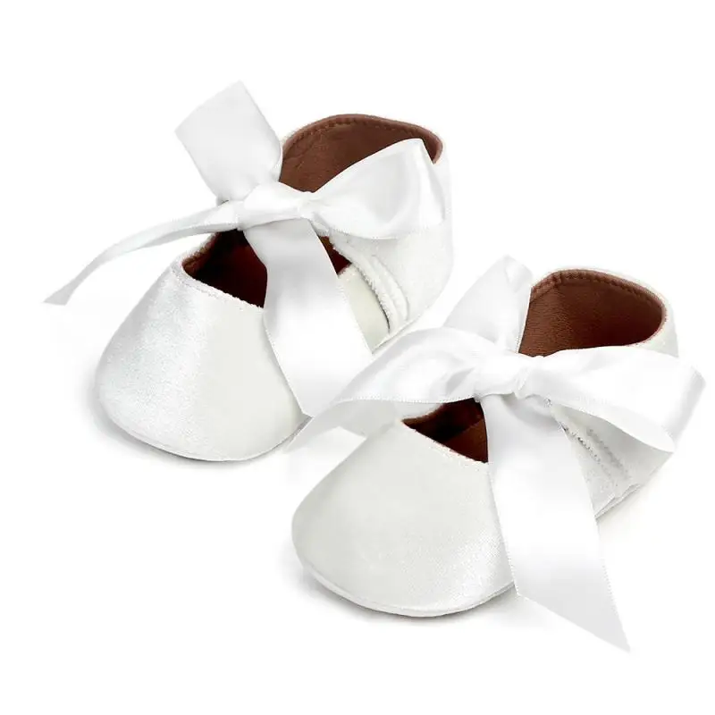 

Solid Color Lace-up Baby Girl Princess Shoes Newborn First Walkers Soft Comfortable Shoes Casual Non-slip Dropshipping