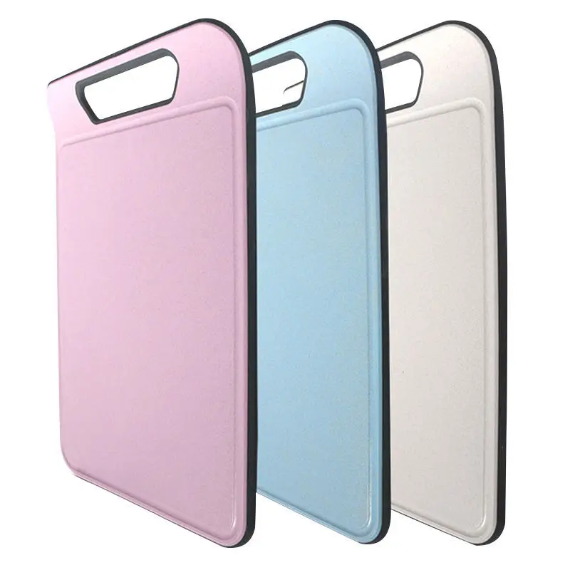 

Разделочная доска для младенцев детская пищевая добавка Пшеничная солома Антибактериальная пластиковая разделочная доска клейкая доска п...