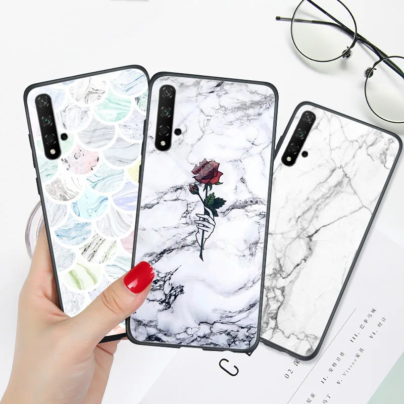 Чехол для Huawei Honor 10 Lite 10i 20i 20Lite 20Pro 20 Pro жесткий пластиковый чехол из ТПУ 9 8A 8X 8S 8C 7S 7C