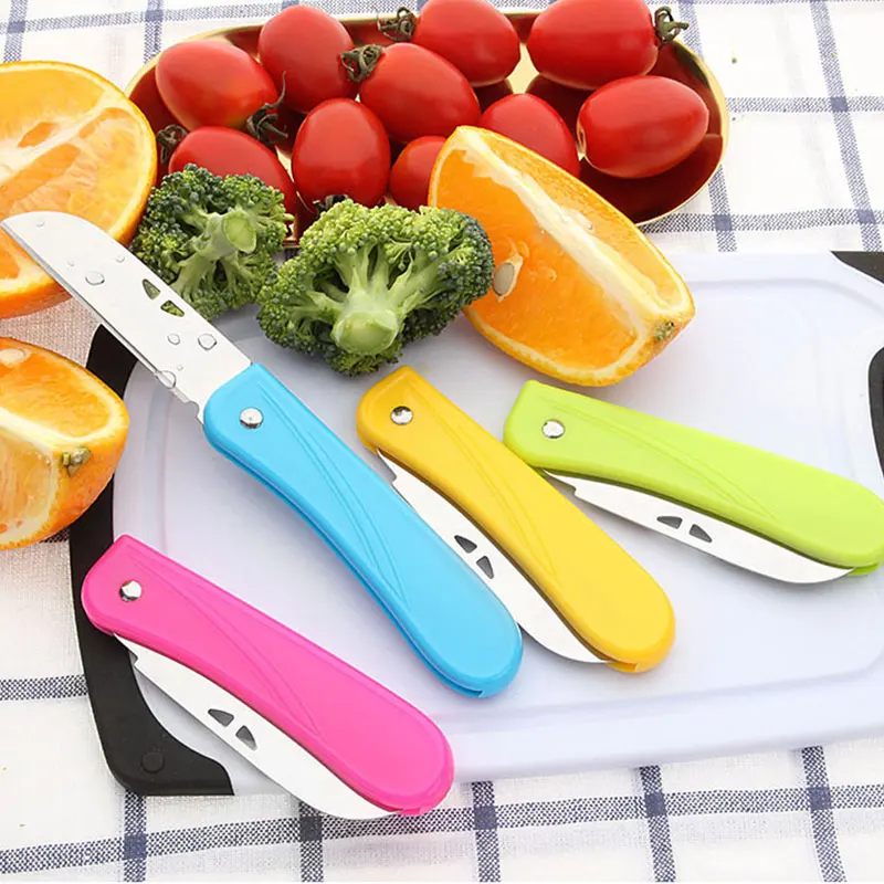 

Foldable Pocket fruit knife Mini Portable Folding Knife Potatoes Peeler Vegetables Cutter Camping Hunting Outdoor Supplies Tools
