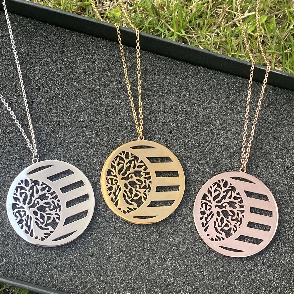 Tree of Life Custom Necklace 1-6 Name Personalized Jewelry Family Member Necklaces The Best Gift For Mother Wife