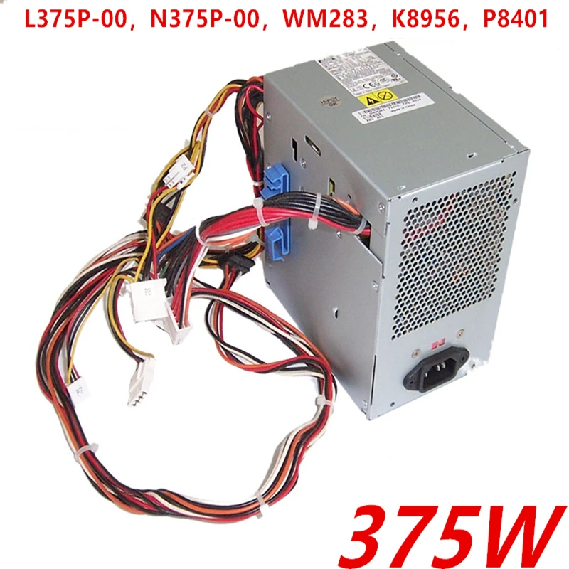 Новый оригинальный блок питания для ноутбука Dell 9150 9100 380 390 420 430 440 389 T3400 375W Питание