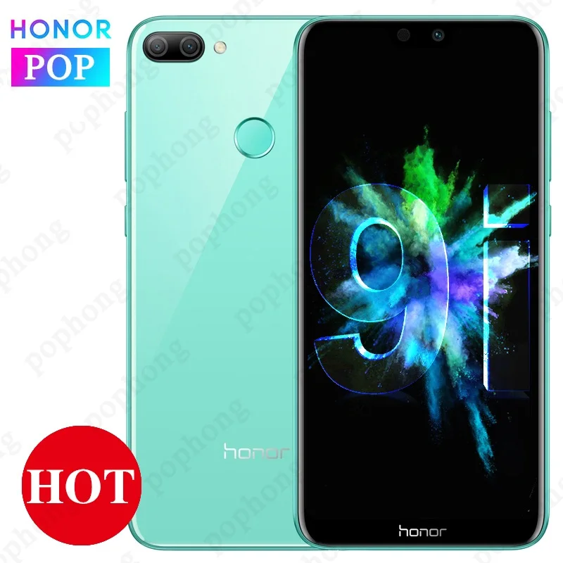 Мобильный телефон HONOR 9i 5,84 ''Android 8,0 HONOR 9N Kirin 659, Восьмиядерный, две тыловые камеры, 13,0 МП+ 20.мп, отпечаток пальца