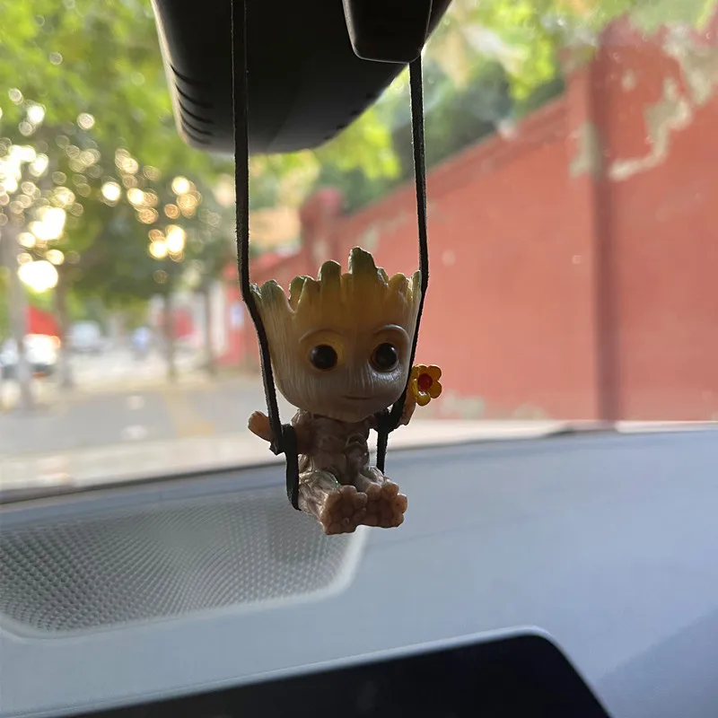 Аниме дерево человек Грут Стражи Галактики Marvel Мстители мини-игрушки
